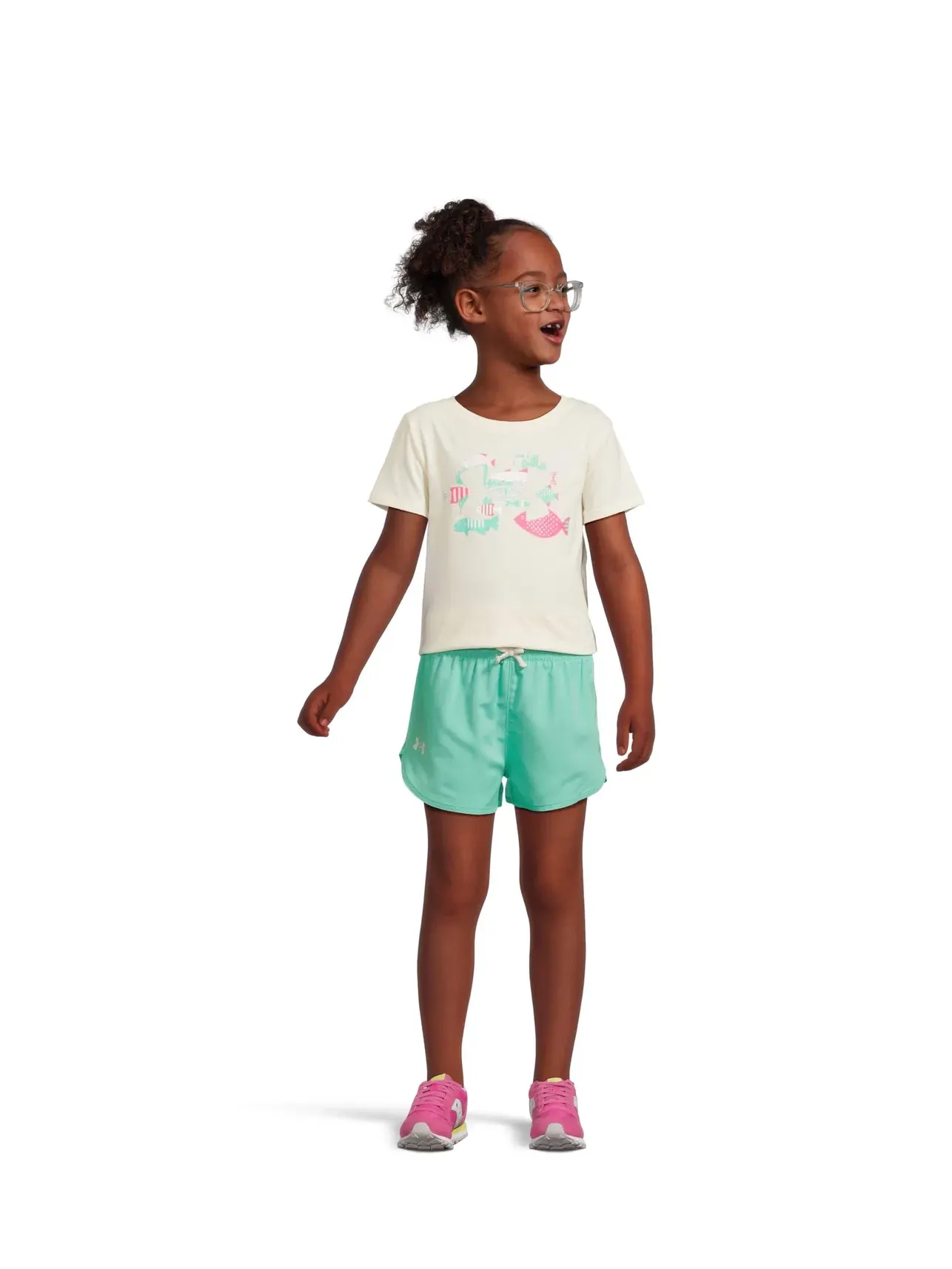 Набор логотипов с изображением рыбы (для маленьких детей) Under Armour Kids — изображение 4 из 4, серый