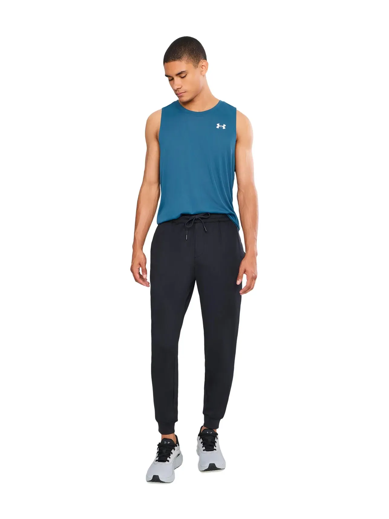 Джоггеры Motion Under Armour — изображение 2 из 5, черный/черный