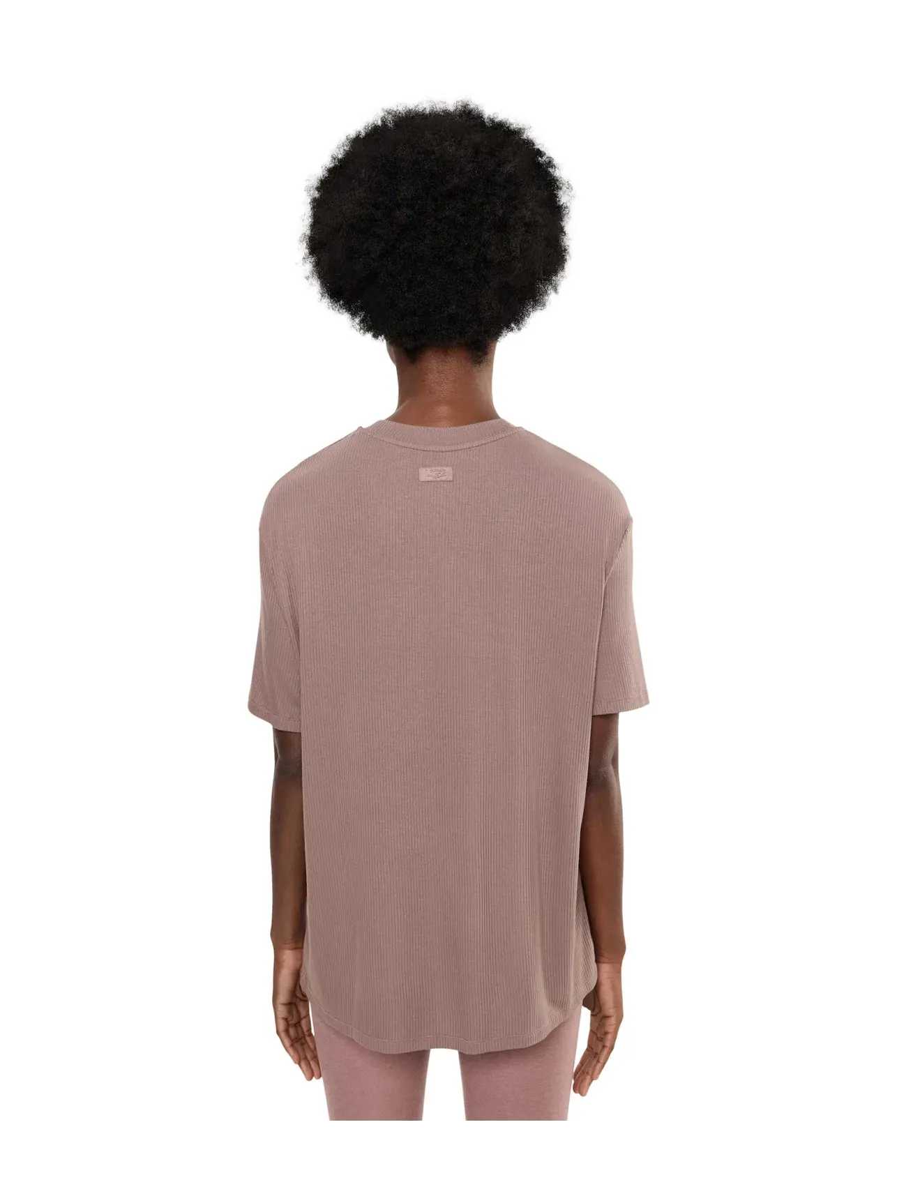 Футболка Amarys Relaxed Rib Tee Ugg — изображение 4 из 5, мускатный оттенок