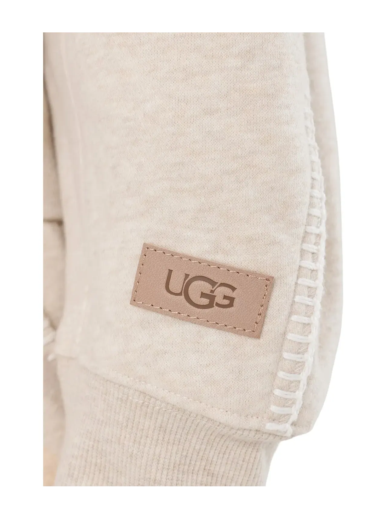 Классическая толстовка на молнии Ugg — изображение 5 из 5, песочный