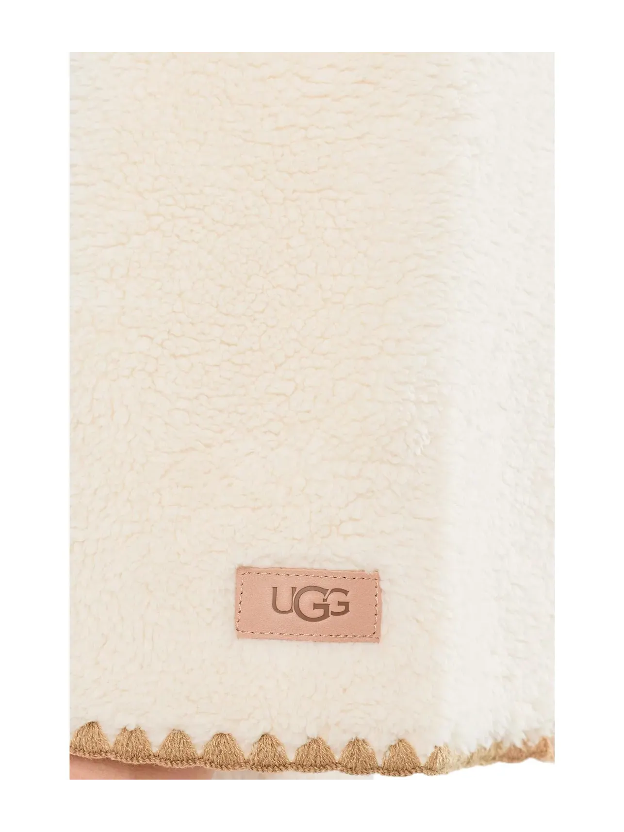 Льняной халат Ugg — изображение 5 из 5, бежевый
