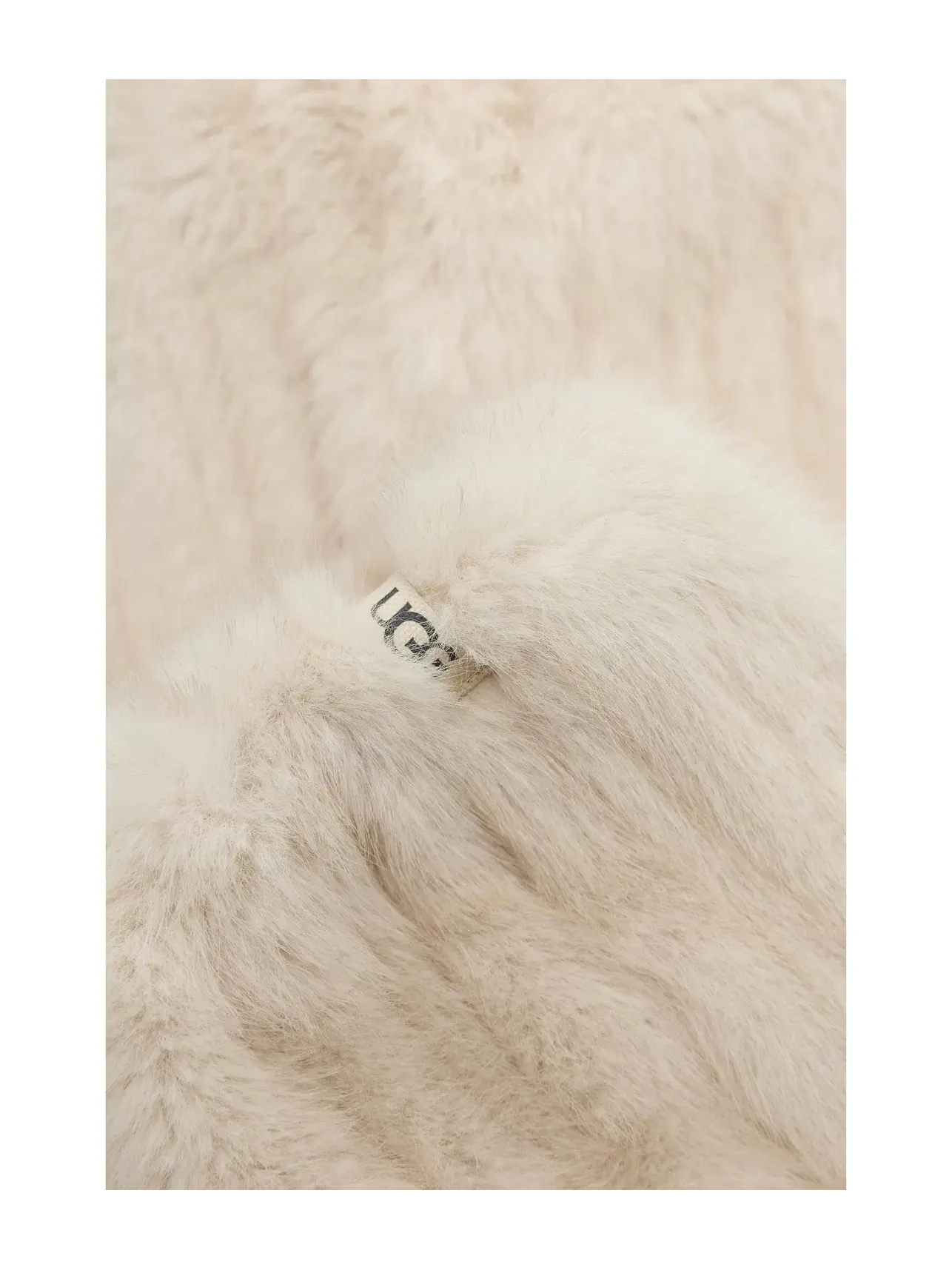 Гетры из искусственного меха Ismay Faux Fur Legwarmer Ugg — изображение 2 из 2, бежевый
