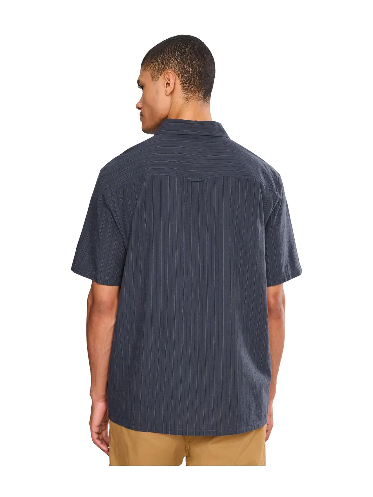 Рубашка Kap Out Workwear Short Sleeve Volcom — изображение 4 из 5, синий