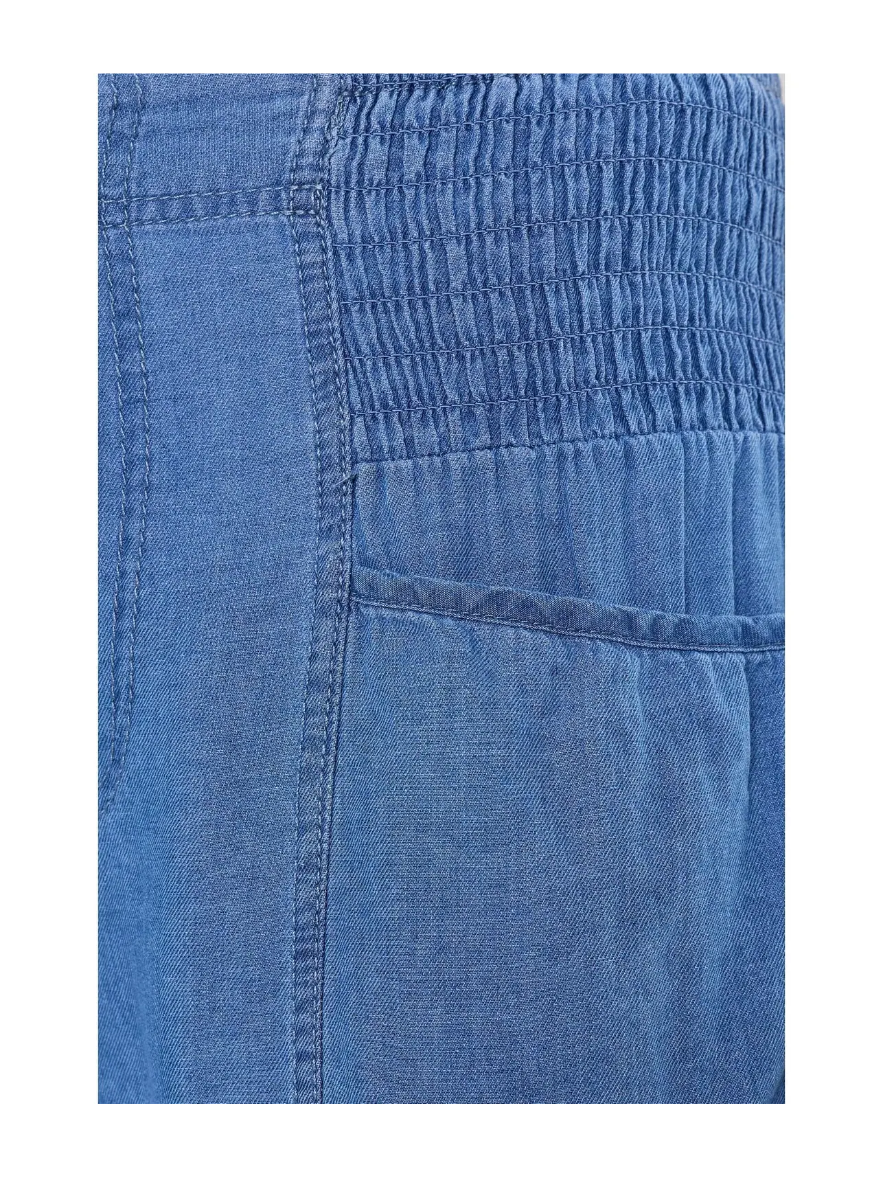 Брюки широкие Zain Wide Leg Xcvi — изображение 5 из 5, этиолатная стирка