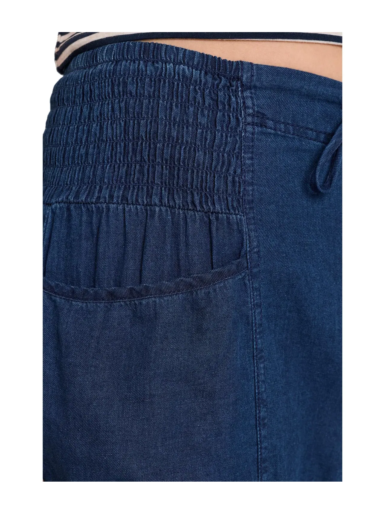 Брюки широкие Zain Wide Leg Xcvi — изображение 5 из 5, синий