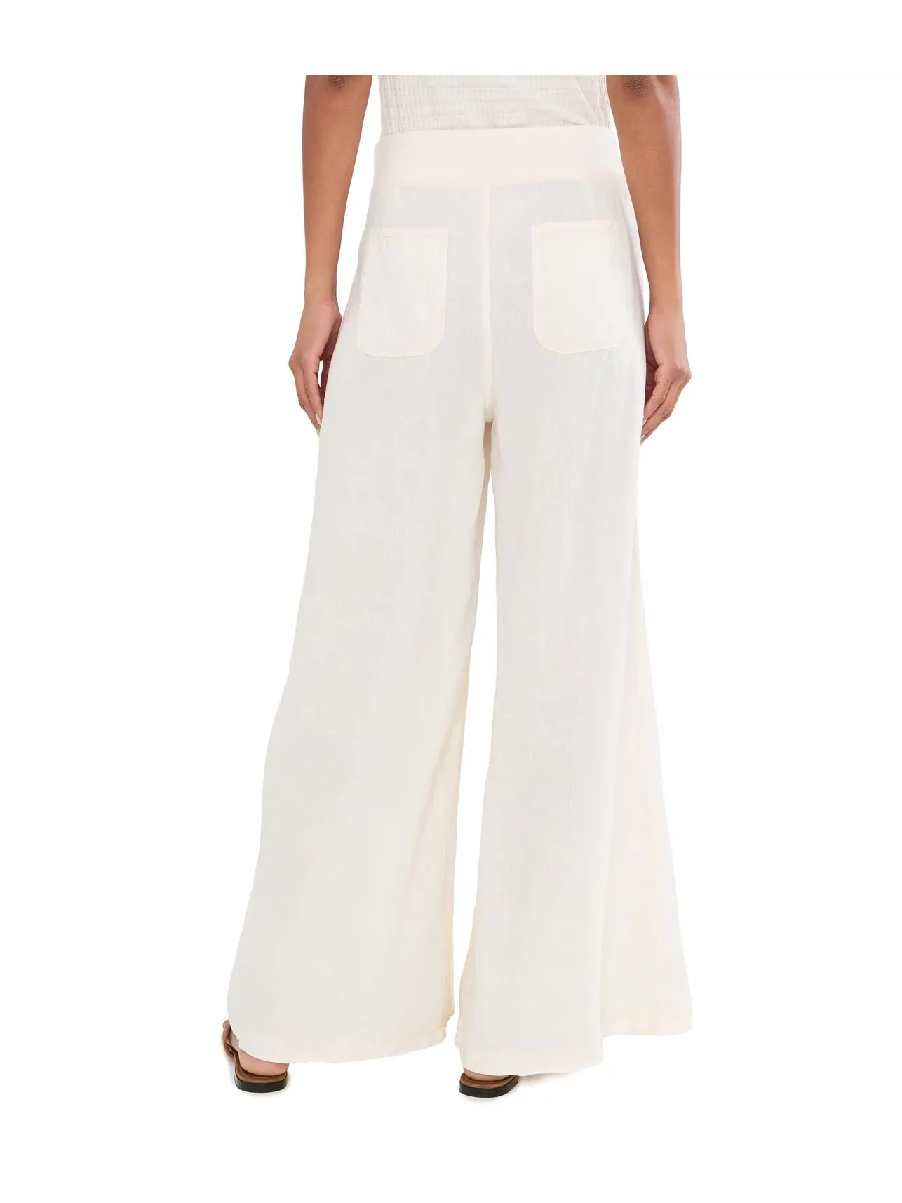 Брюки широкие Elaine Wide Leg Xcvi — изображение 4 из 5, тосты с миндалем