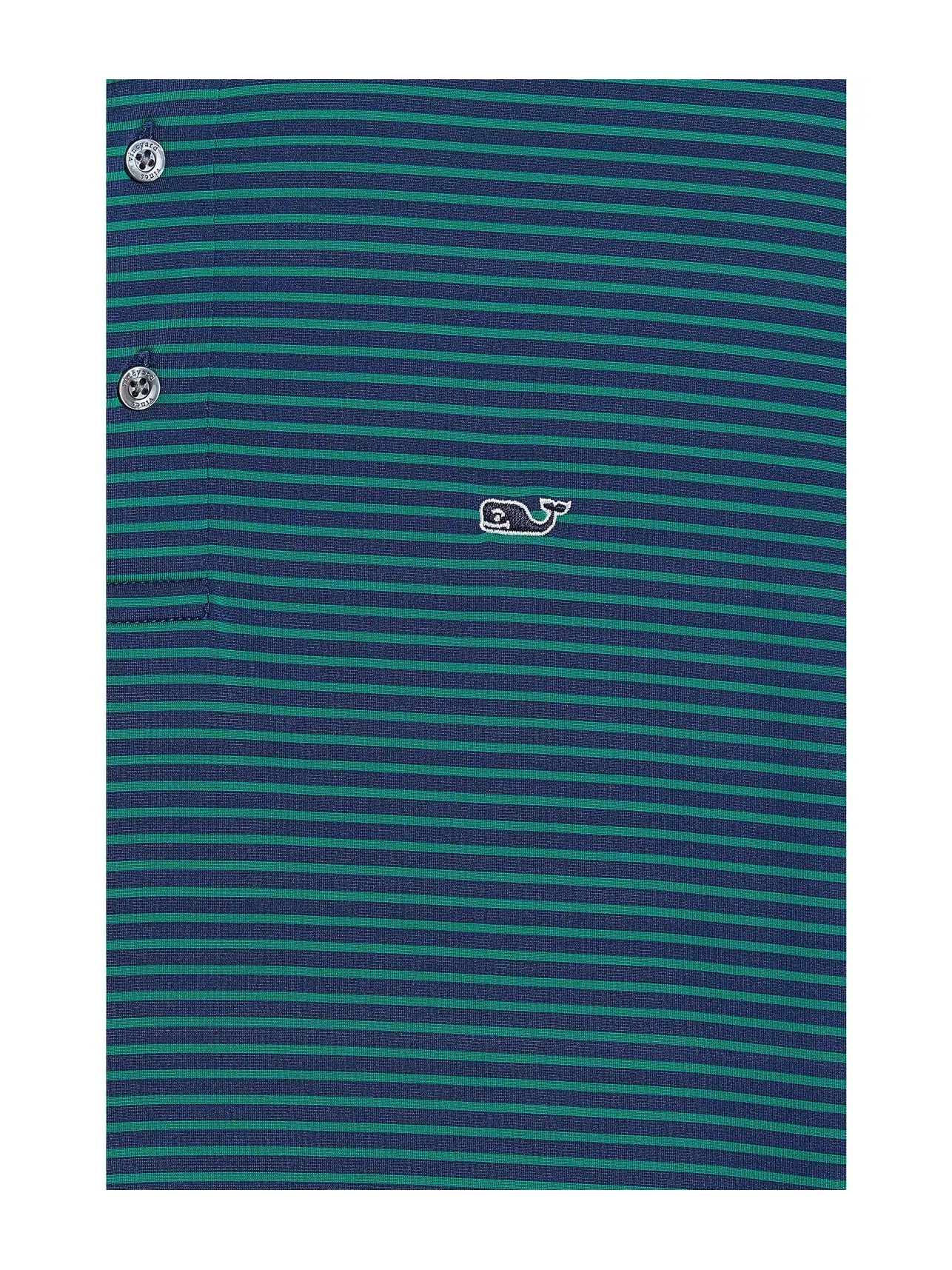 Поло Bradley Stripe Sankaty Polo (для больших детей) Vineyard Vines Kids — изображение 3 из 3, зеленый