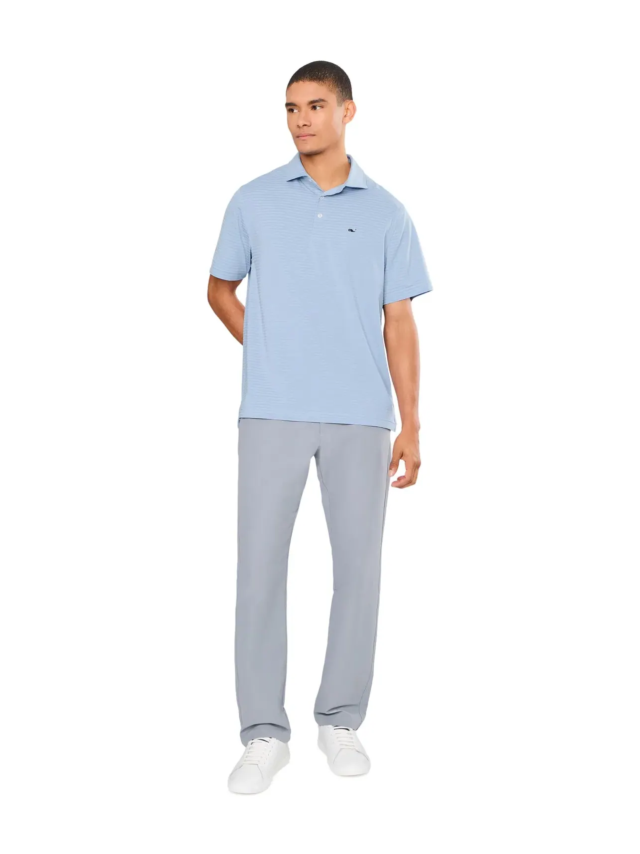 Поло Performance Air Tech Vineyard Vines — изображение 2 из 5, синий