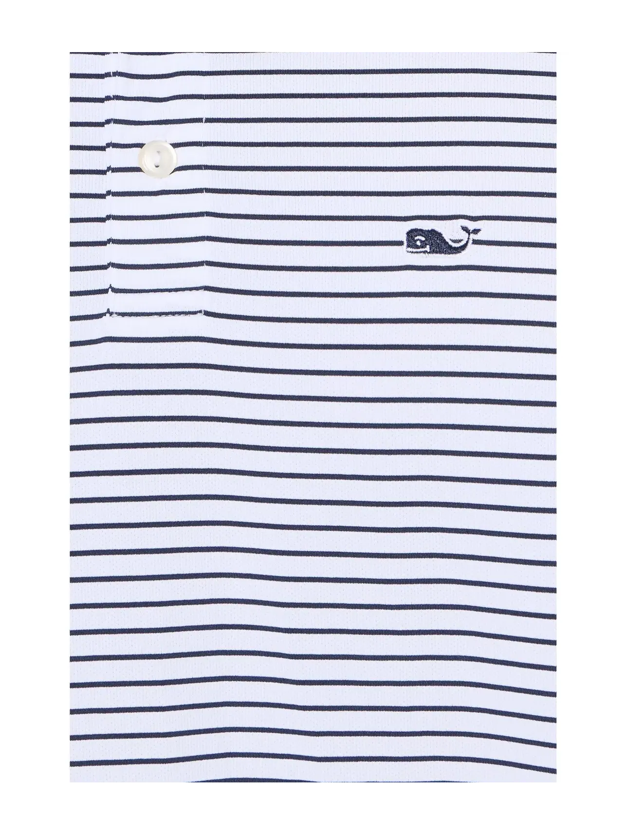 Поло Performance Air Tech Vineyard Vines — изображение 5 из 5, белый/темно-синий