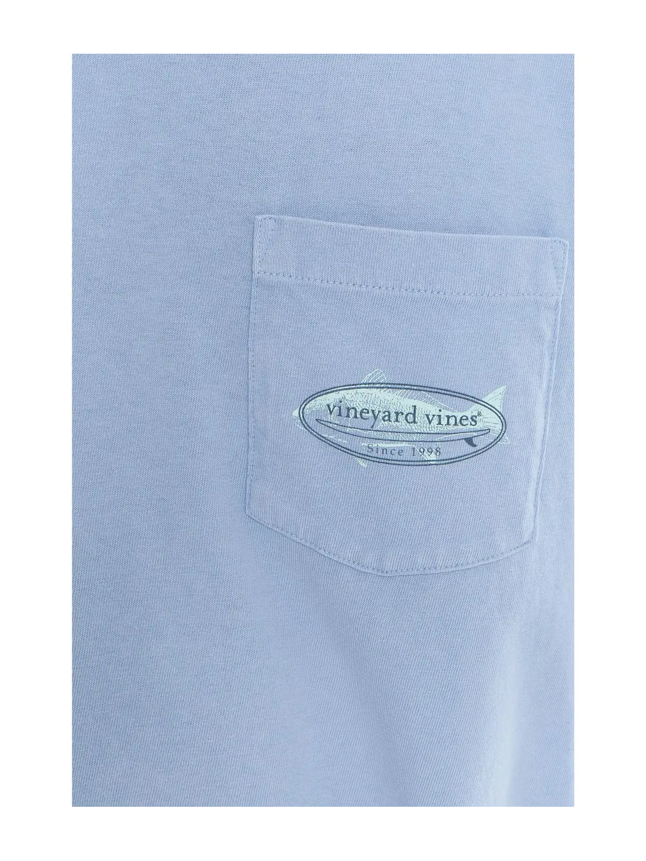 Футболка с коротким рукавом Fish Surf Icon Vineyard Vines — изображение 5 из 5, синий