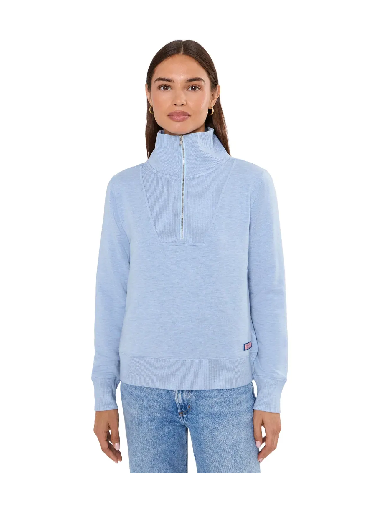 Толстовка DC с молнией 1/4 Vineyard Vines — изображение 1 из 5, синий
