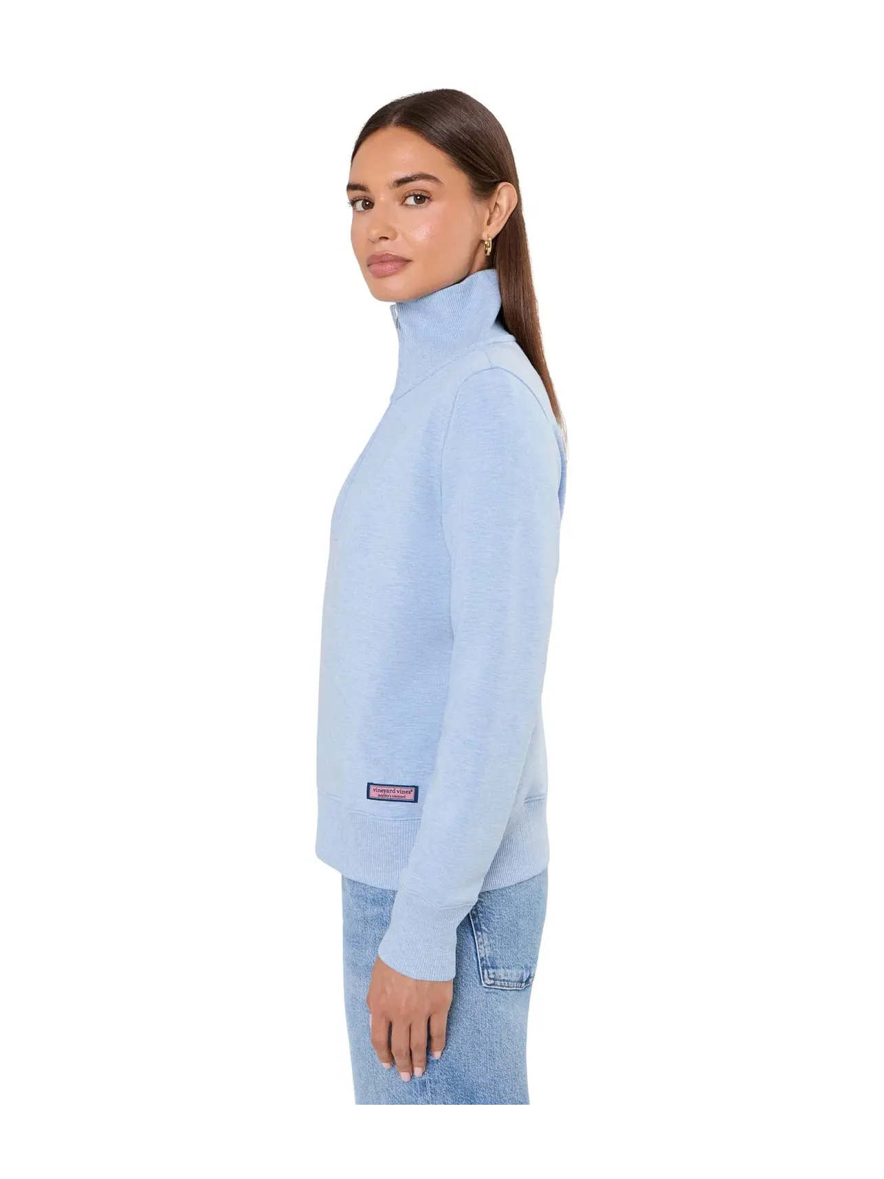 Толстовка DC с молнией 1/4 Vineyard Vines — изображение 3 из 5, синий