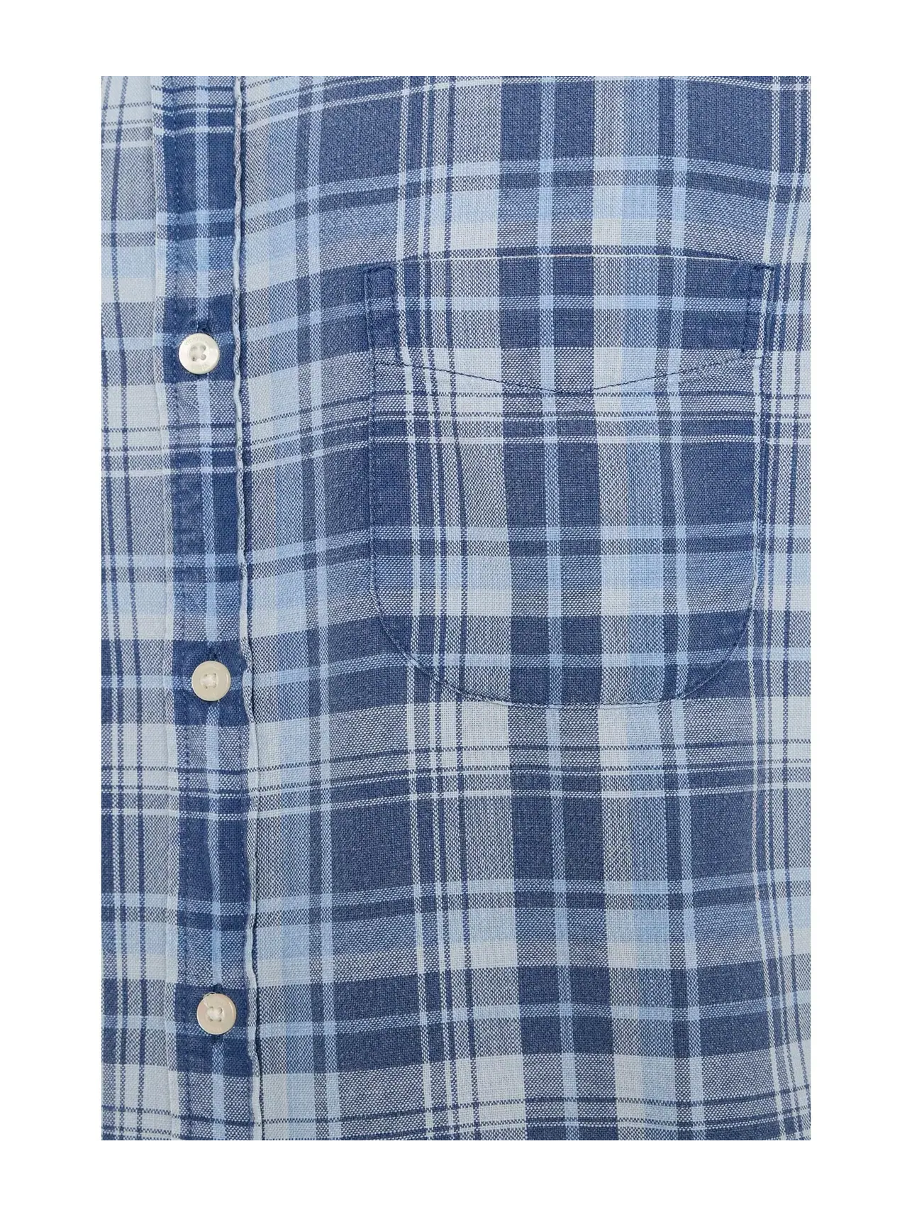 Рубашка «Морской остров» в клетку Vineyard Vines — изображение 5 из 5, лунный блеск