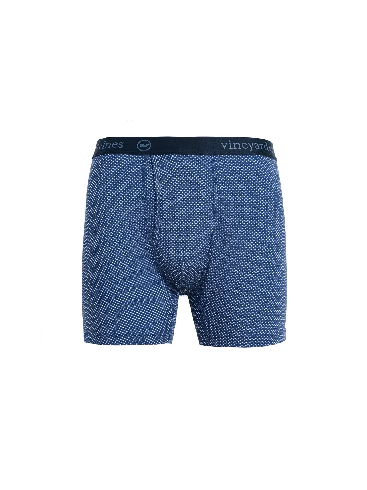 Хлопковые боксеры-брифы Cotton Boxer Briefs Vineyard Vines — изображение 1 из 3, синий
