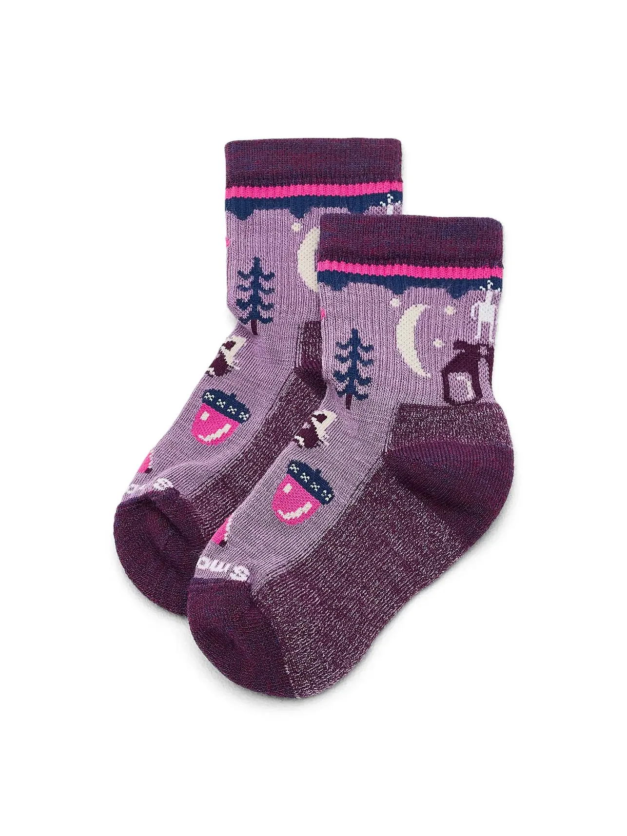 Детские носки Hike Light Cushion Critter Cache Crew Socks (для самых маленьких) Smartwool Kids — изображение 1 из 2