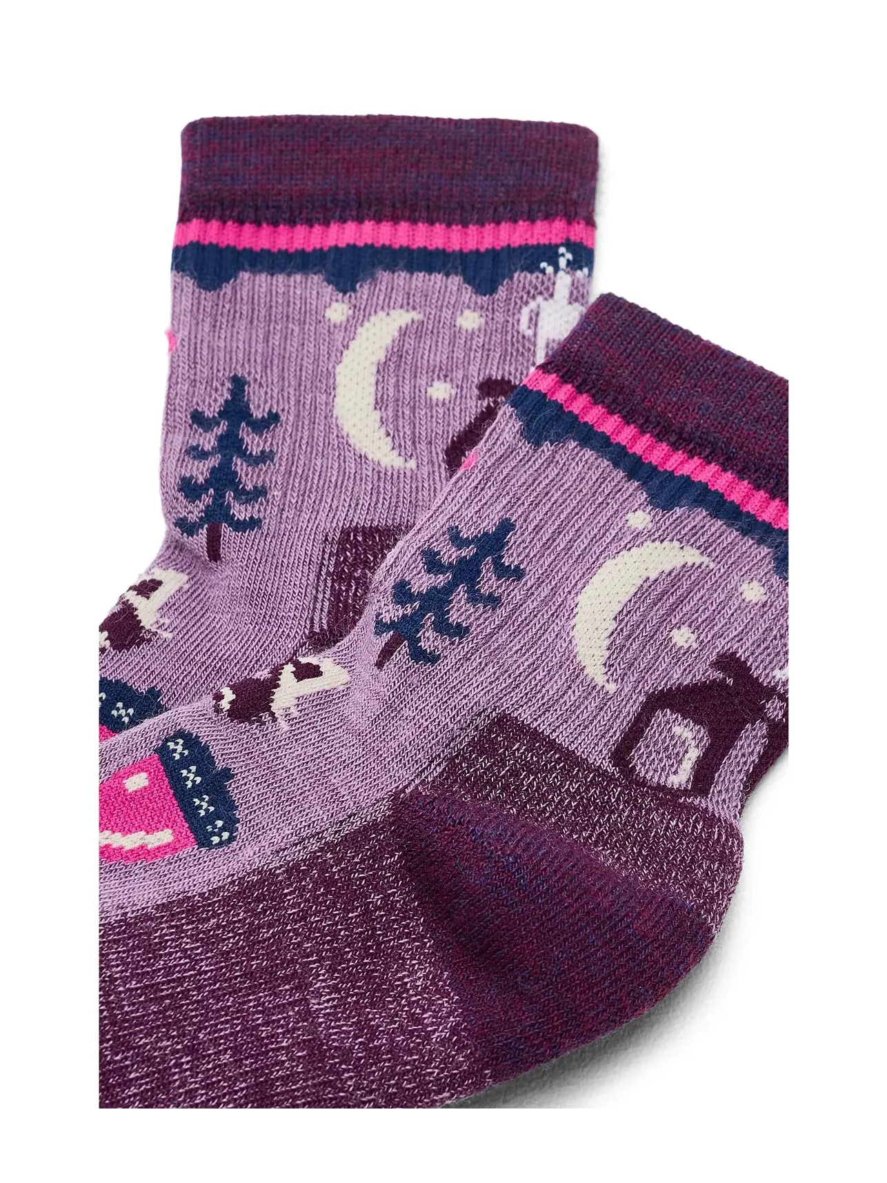 Детские носки Hike Light Cushion Critter Cache Crew Socks (для самых маленьких) Smartwool Kids — изображение 2 из 2