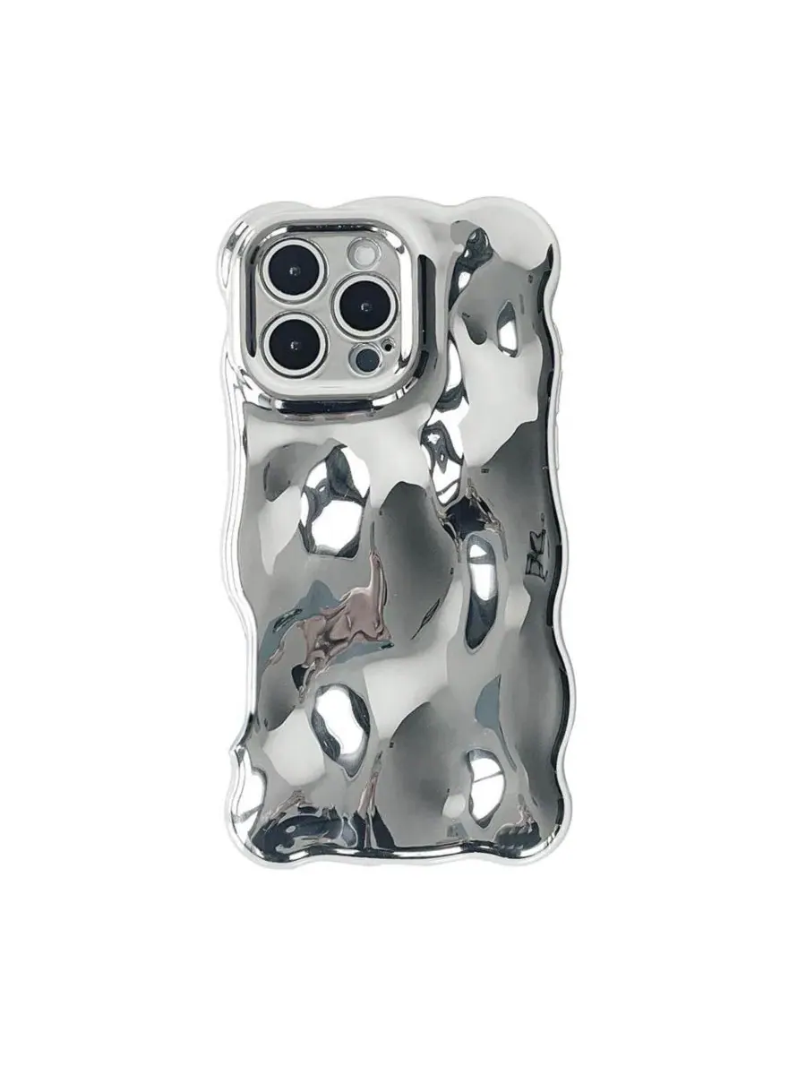 Чехол для iPhone 16 Pro Max с пузырьковой текстурой Bubbles Auramma
