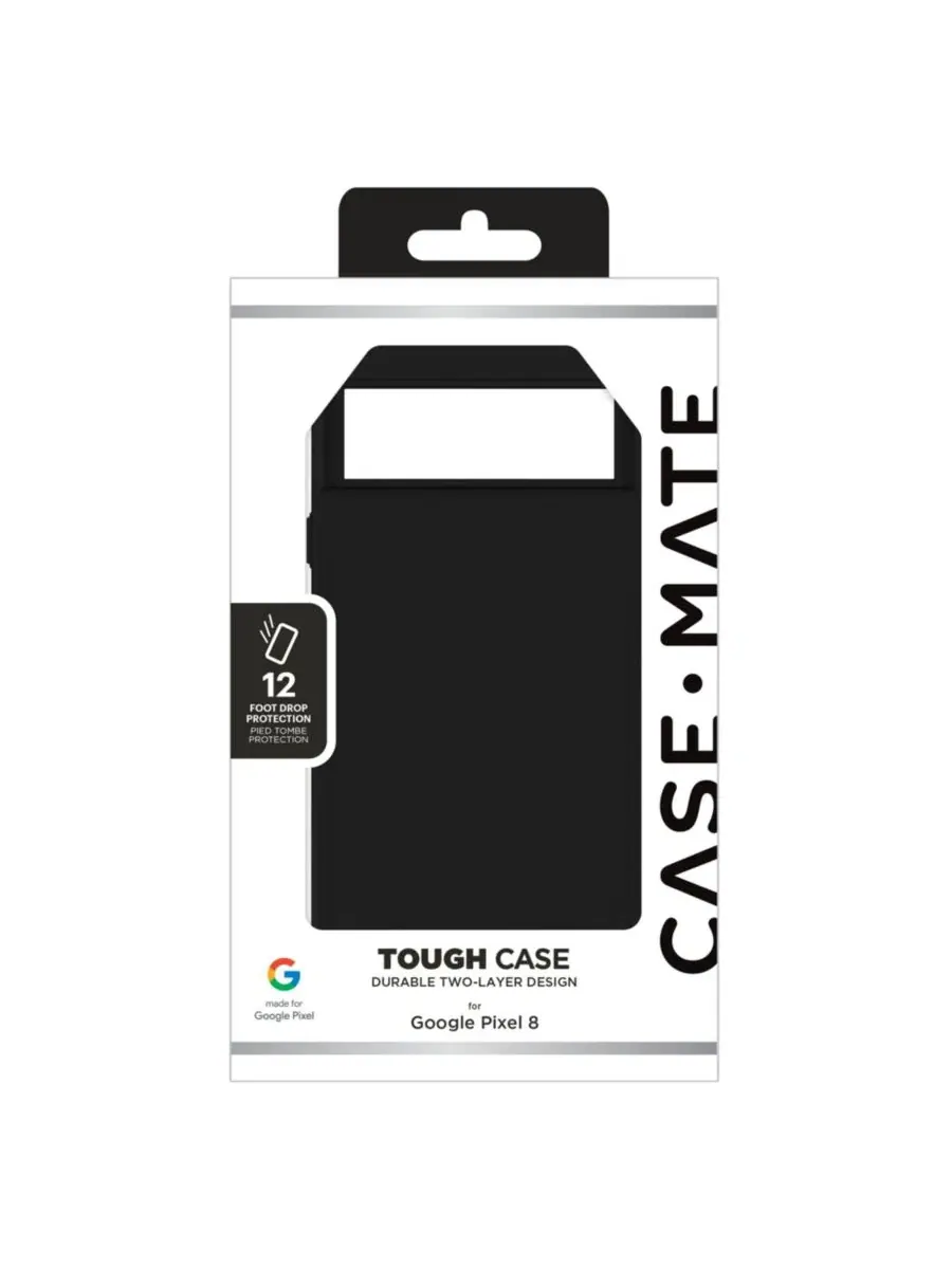 Защитный чехол Tough Case для Google Pixel 8 Case-Mate — изображение 5 из 6, черный