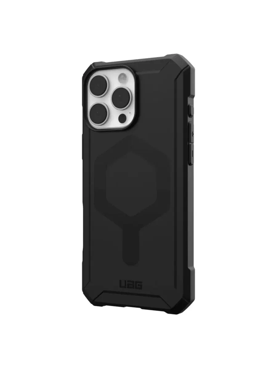 Защитный чехол Essential Armor MagSafe для Apple iPhone 16 Pro Max URBANARMOR GEAR — изображение 3 из 9, черный