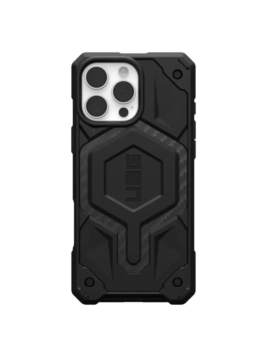 Чехол-книжка Monarch Pro MagSafe для Apple iPhone 16 Pro Max URBAN ARMOR GEAR — изображение 2 из 9, черный