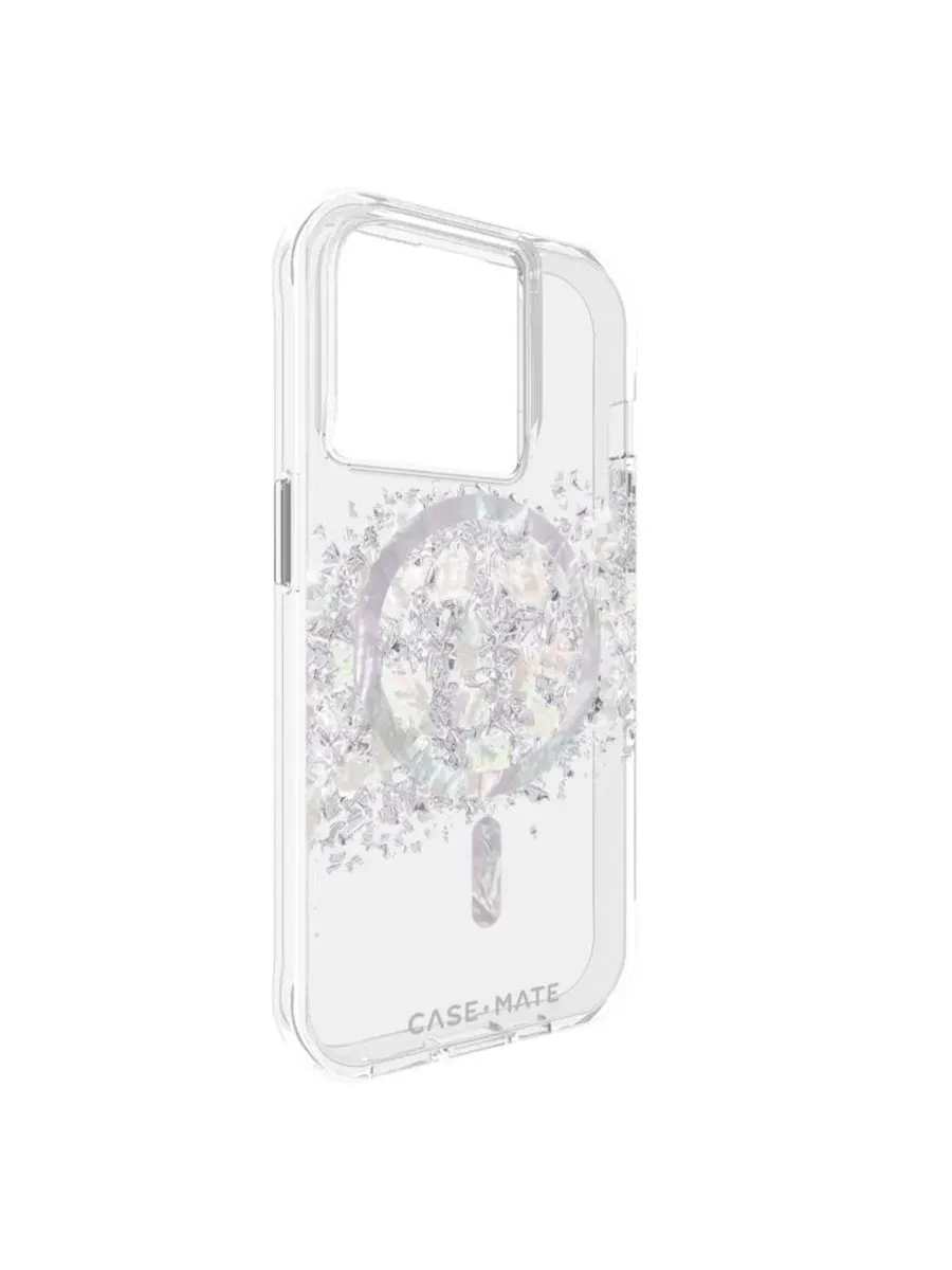 Чехол MagSafe с перламутром Karat для Apple iPhone 15 Pro Case-Mate — изображение 2 из 4, белый мульти