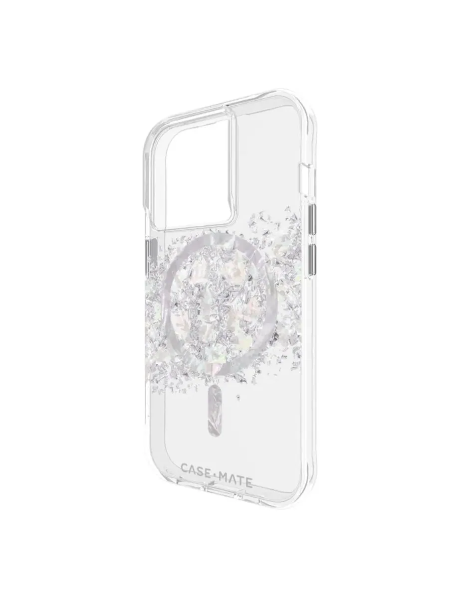 Чехол MagSafe с перламутром Karat для Apple iPhone 15 Pro Case-Mate — изображение 3 из 4, белый мульти