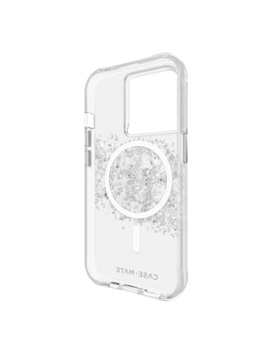 Чехол MagSafe с перламутром Karat для Apple iPhone 15 Pro Case-Mate — изображение 4 из 4, белый мульти