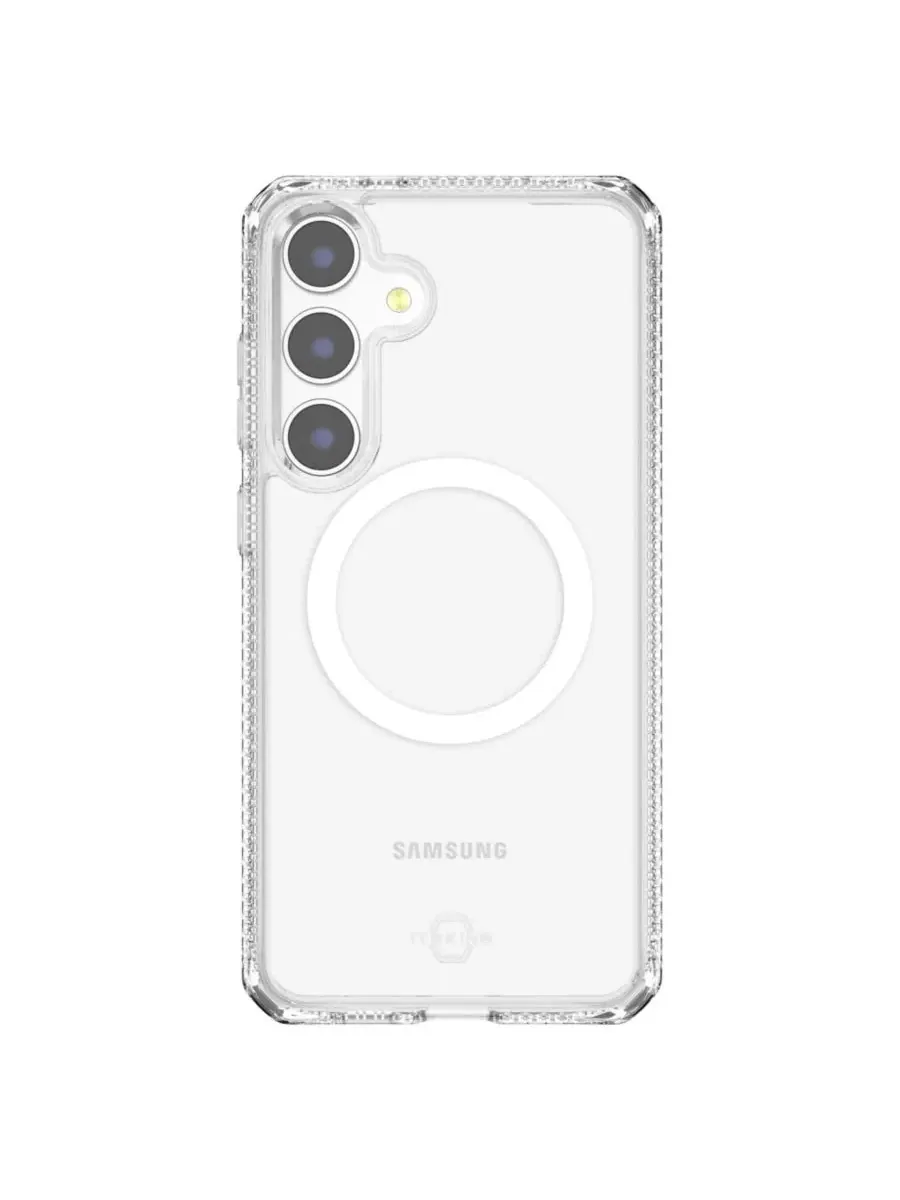 Чехол-гибрид с прозрачной спинкой, MagSafe, для Samsung Galaxy S25 Plus ITSkins