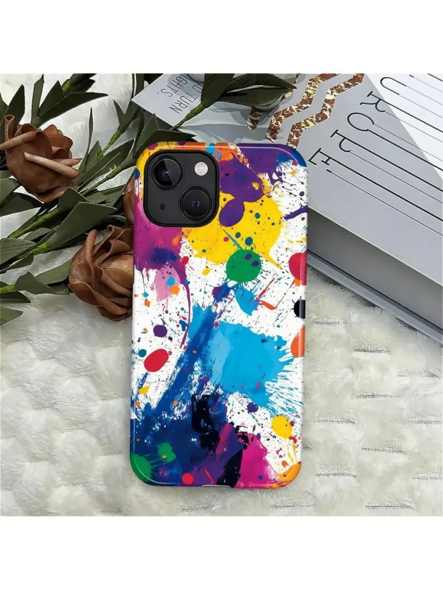 Чехол для iPhone 14 двухслойный ударопрочный с принтом Street Art GONEZ — изображение 4 из 7, мульти
