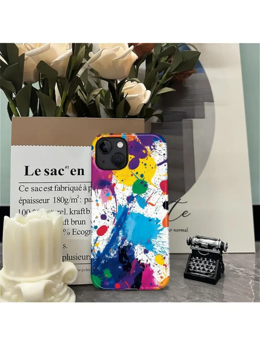 Чехол для iPhone 14 двухслойный ударопрочный с принтом Street Art GONEZ — изображение 5 из 7, мульти