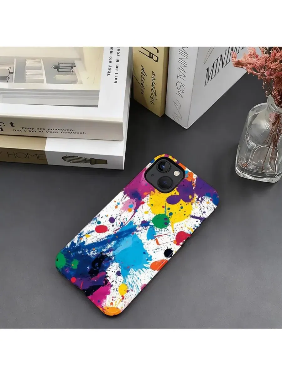 Чехол для iPhone 14 двухслойный ударопрочный с принтом Street Art GONEZ — изображение 6 из 7, мульти