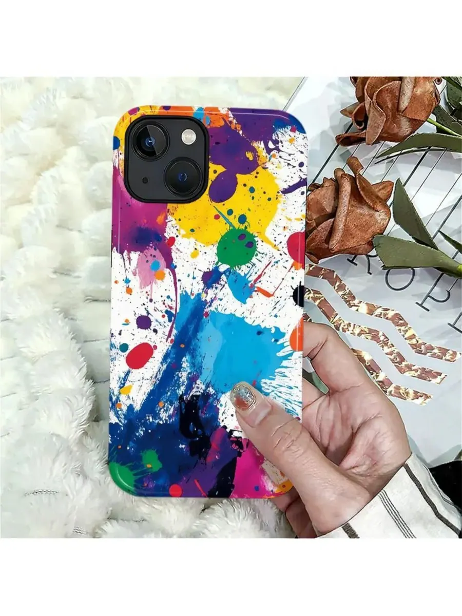 Чехол для iPhone 14 двухслойный ударопрочный с принтом Street Art GONEZ — изображение 7 из 7, мульти