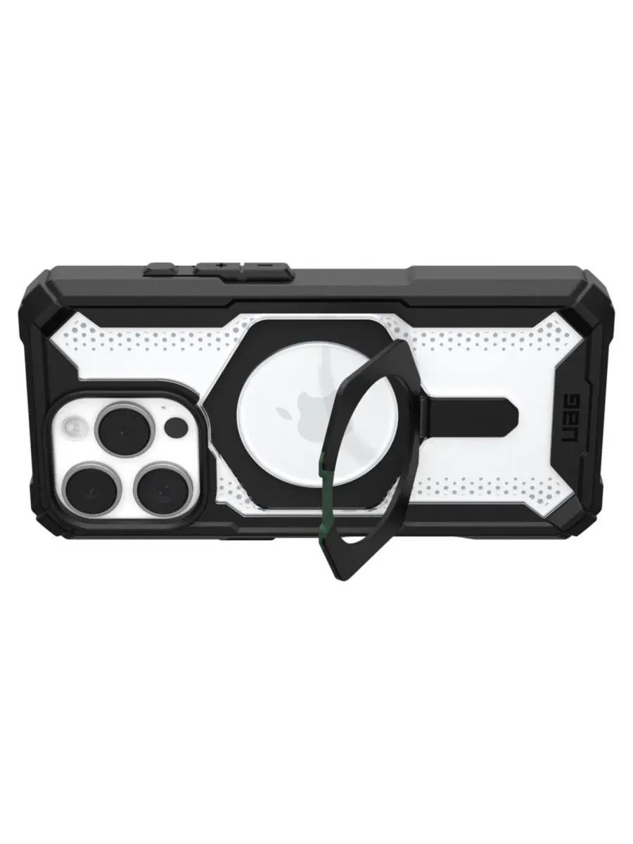 Чехол для iPhone 16 Pro с металлической подставкой и поддержкой MagSafe Urban Armor Gear Plasma XTE — изображение 4 из 9
