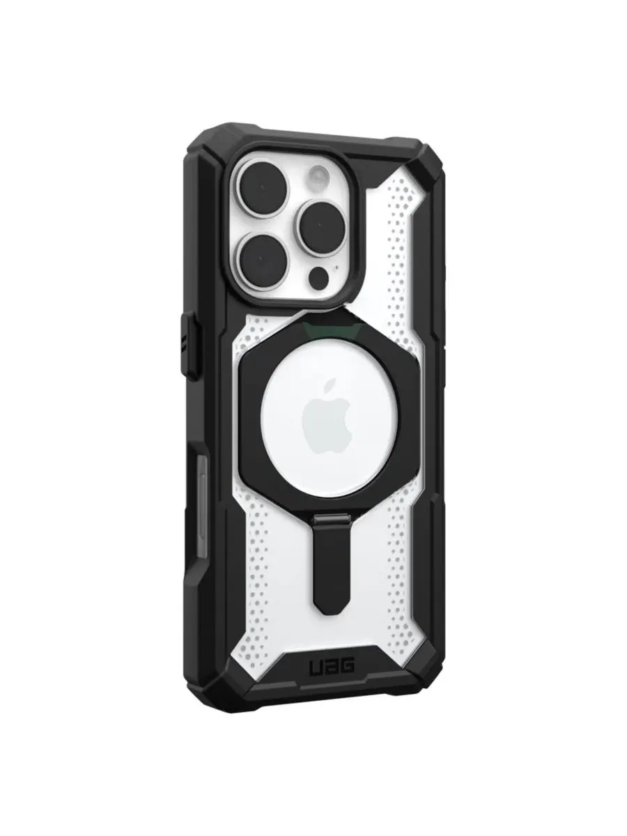 Чехол для iPhone 16 Pro с металлической подставкой и поддержкой MagSafe Urban Armor Gear Plasma XTE — изображение 9 из 9