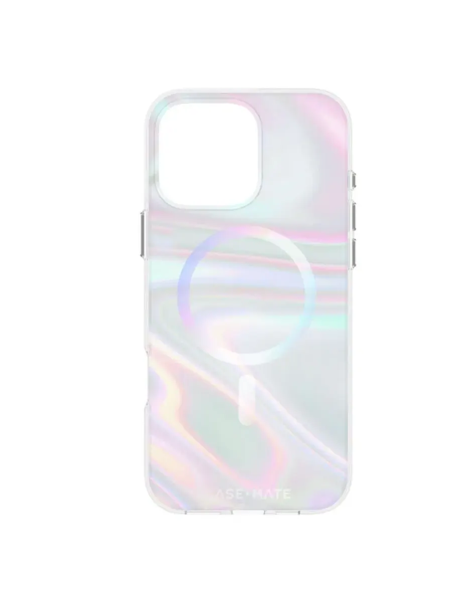 Чехол MagSafe для Apple iPhone 16 Pro Max Soap Bubble Case-Mate — изображение 2 из 7, мульти