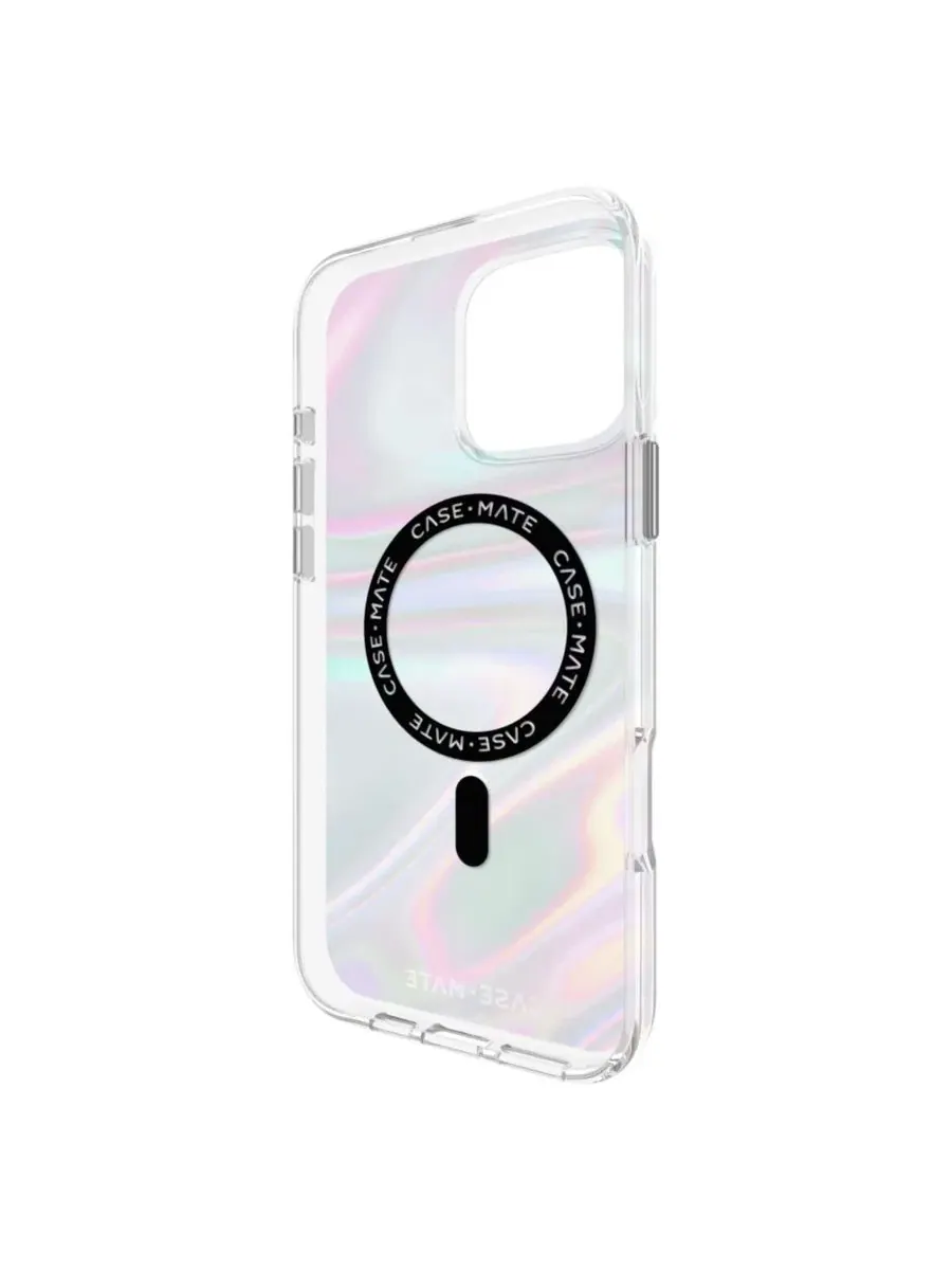 Чехол MagSafe для Apple iPhone 16 Pro Max Soap Bubble Case-Mate — изображение 5 из 7, мульти