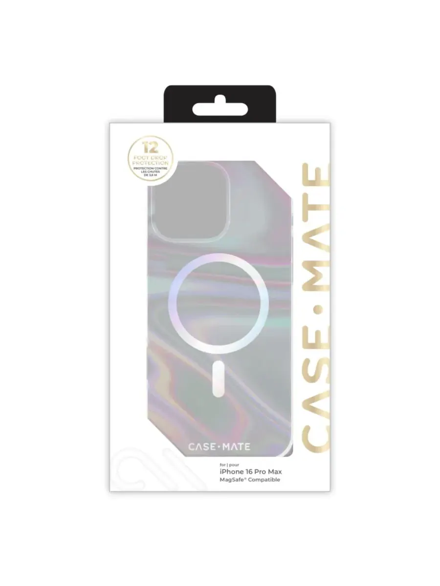 Чехол MagSafe для Apple iPhone 16 Pro Max Soap Bubble Case-Mate — изображение 7 из 7, мульти