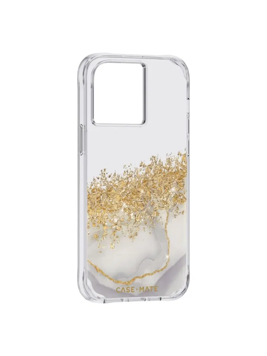 Чехол для Apple iPhone 14 Pro Max Karat Marble Case-Mate — изображение 2 из 6, белый мульти