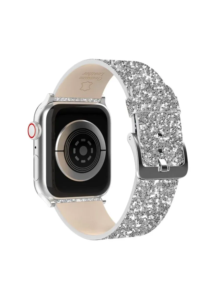 Комплект ремешков для Apple Watch Waloo — изображение 4 из 6, серебристый