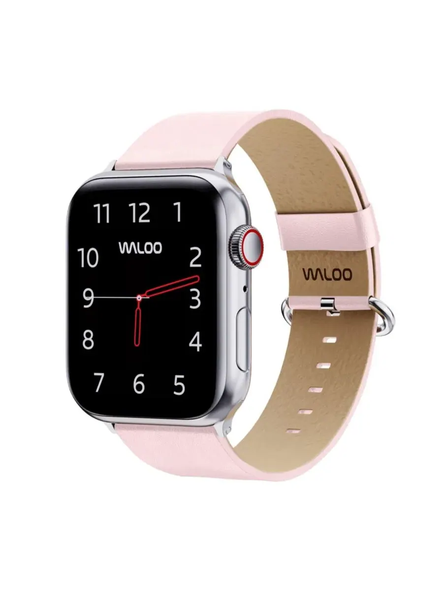 Ремешок для Apple Watch из натуральной кожи, с пряжкой Waloo