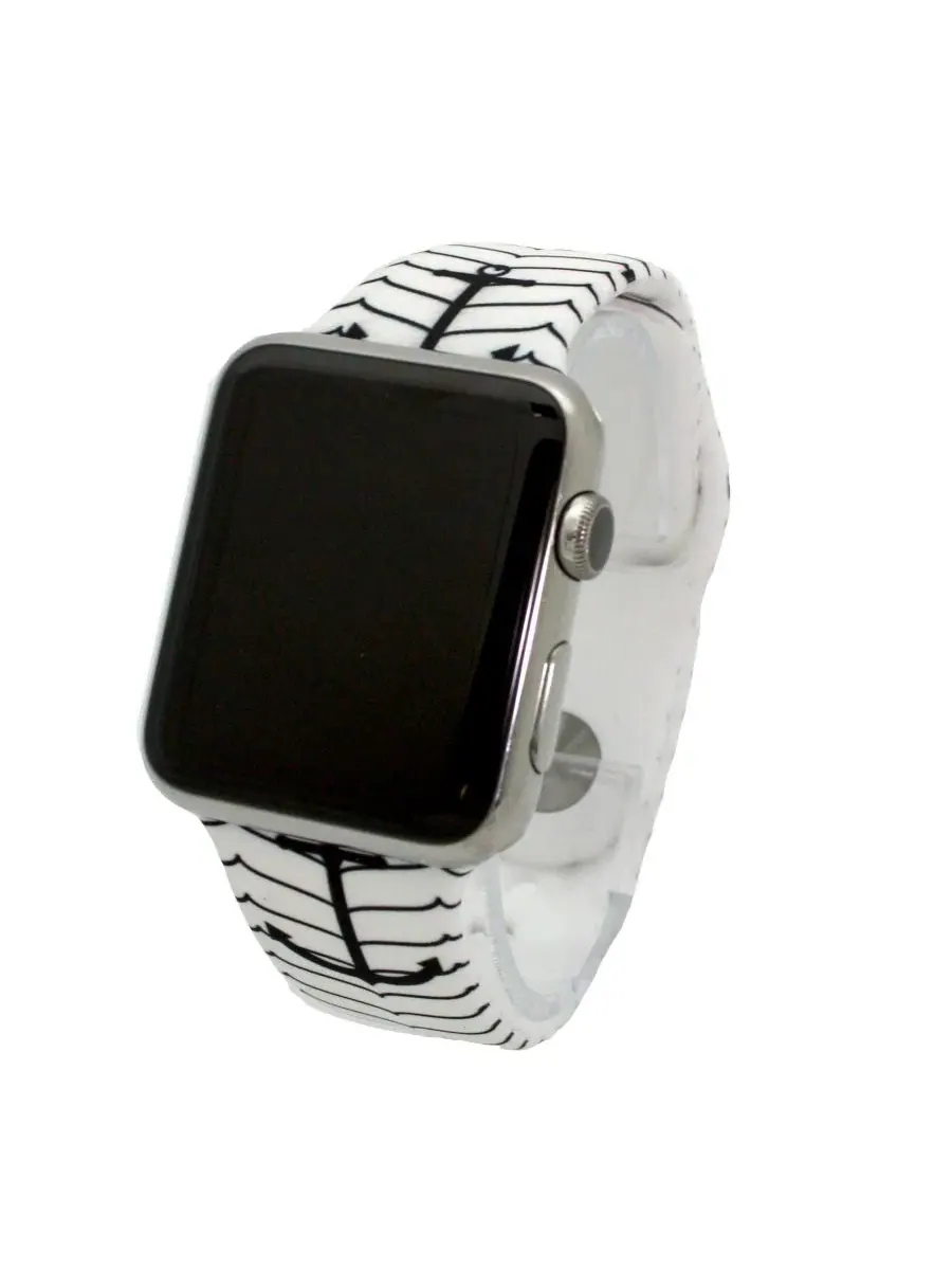 Ремешок для Apple Watch с якорным принтом Olivia Pratt — изображение 2 из 3, мульти