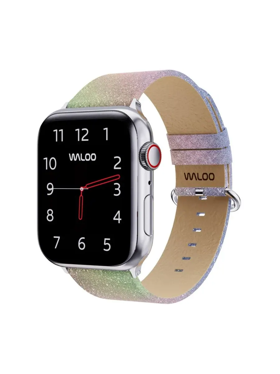 Ремешок для Apple Watch с блестками, бренд Waloo