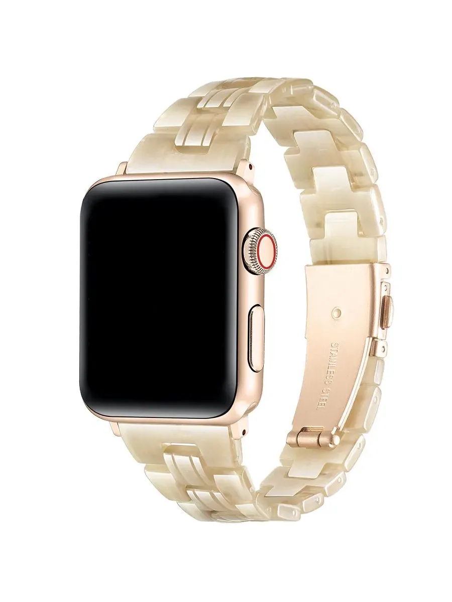 Ремешок Autumn Resin для Apple Watch Posh Tech — изображение 1 из 4, бежевый