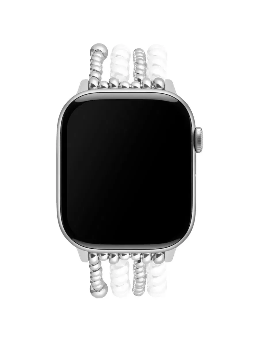 Браслет Penny Beaded для Apple Watch Posh Tech — изображение 1 из 4, серебряный