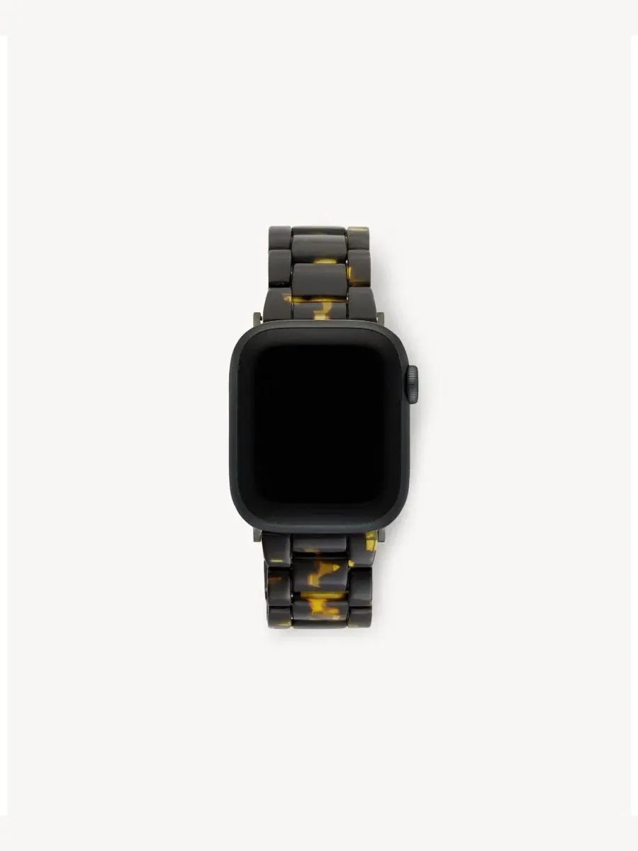 Ремешок для Apple Watch из итальянского ацетата, с комплектом для регулировки Machete — коричневый