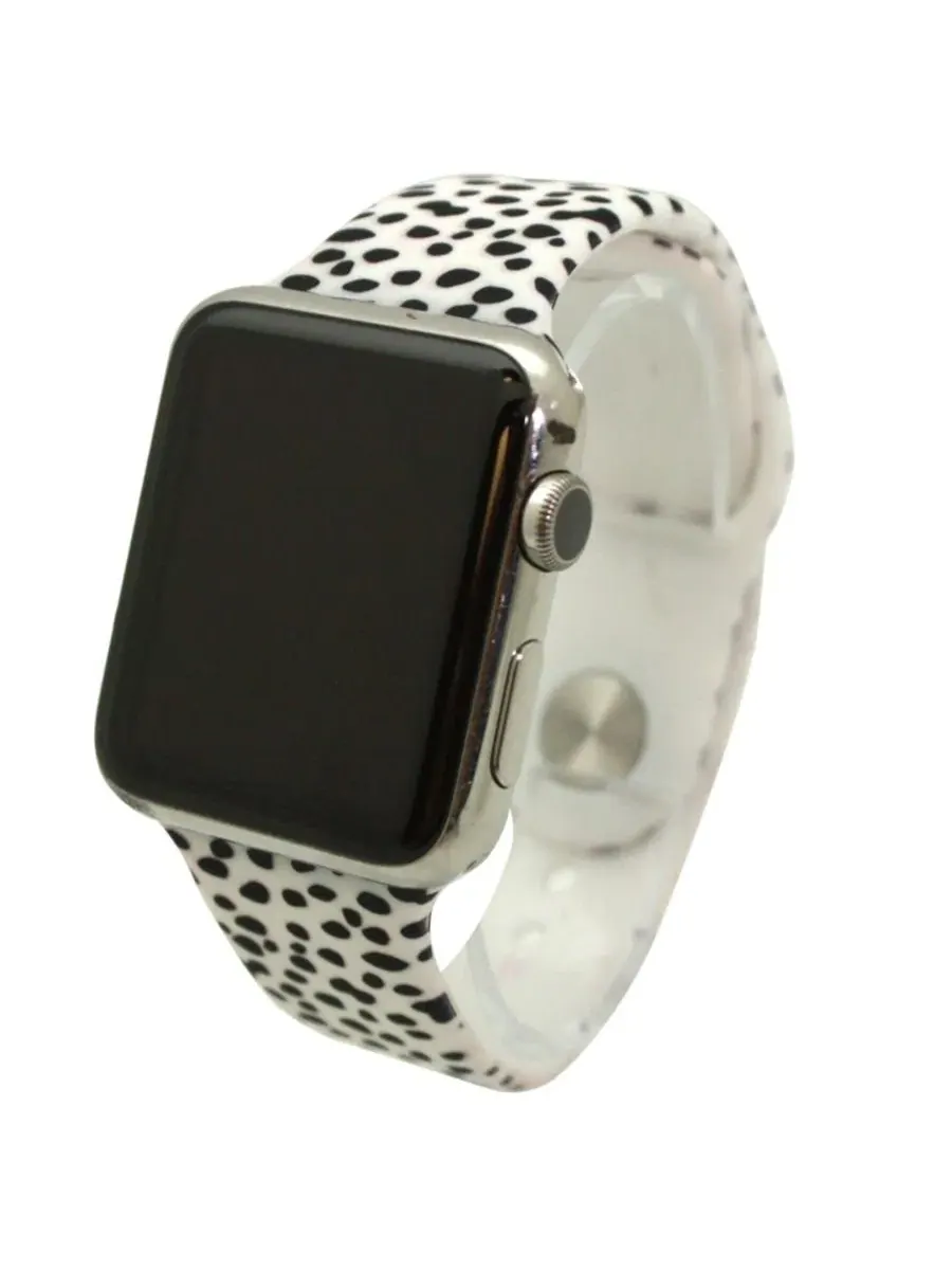 Ремешок для Apple Watch с принтом Cheetah Polka Dot Olivia Pratt — изображение 3 из 4, мульти