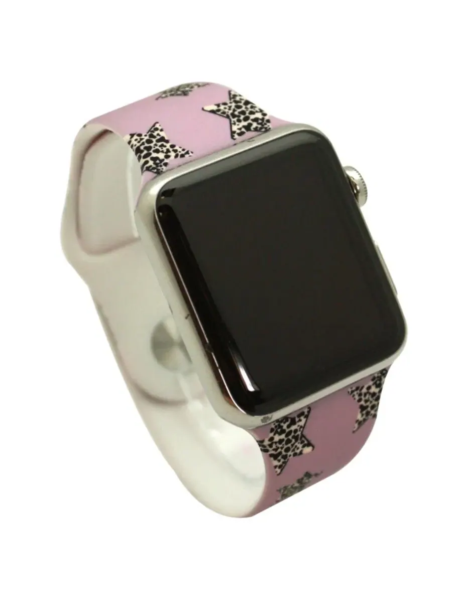 Ремешок для Apple Watch с принтом Star Olivia Pratt — изображение 3 из 4, мульти