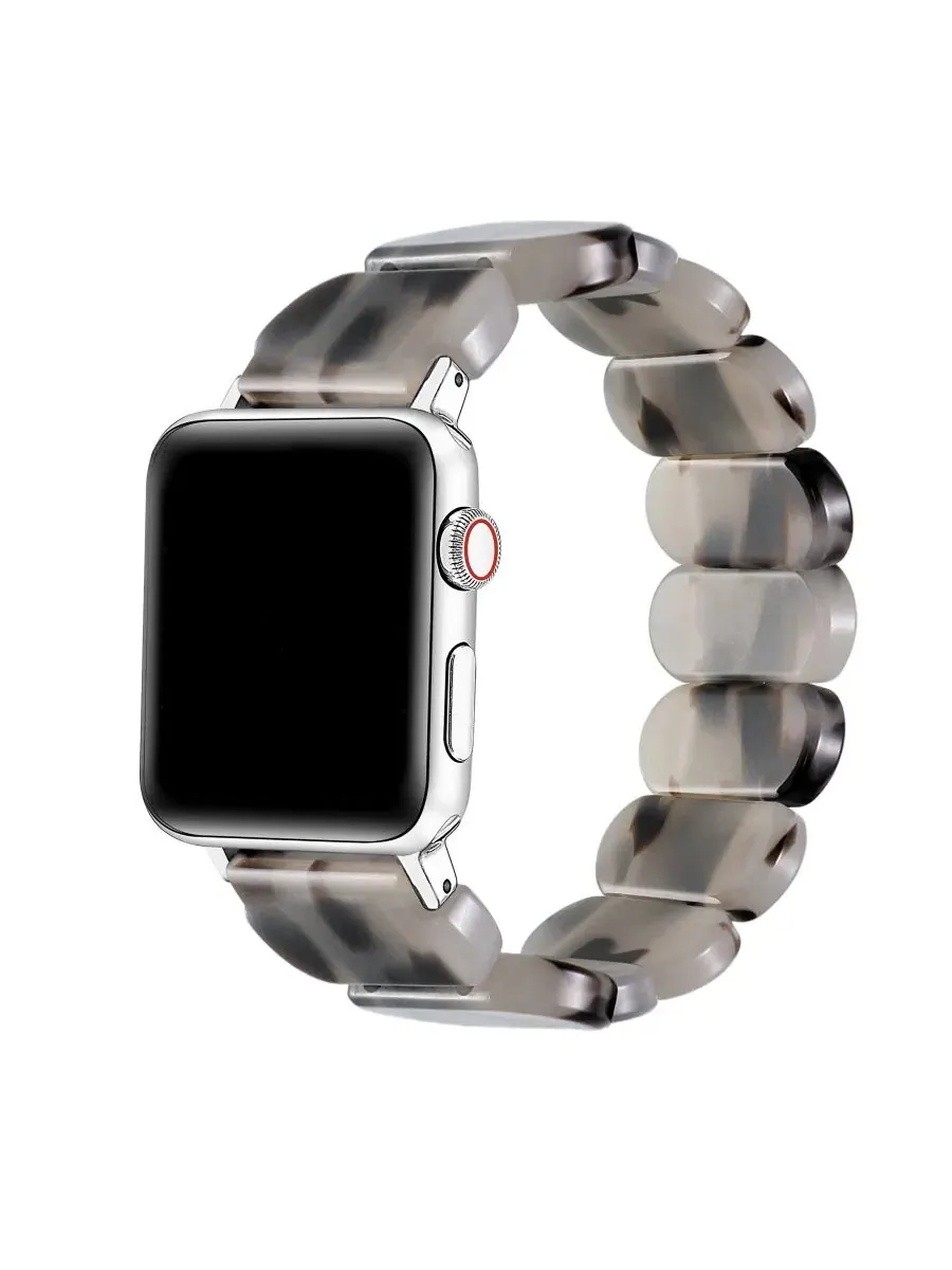 Ремешок для Apple Watch Reese Resin Band Posh Tech — изображение 2 из 4, серый