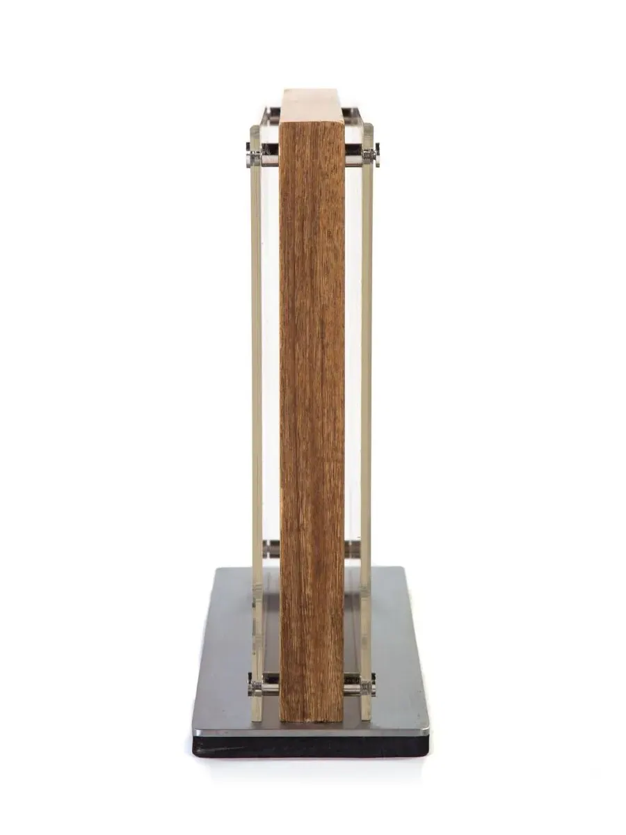 Подставка для ножей Acacia Honeycomb Downtown Schmidt Brothers — изображение 2 из 3, коричневый