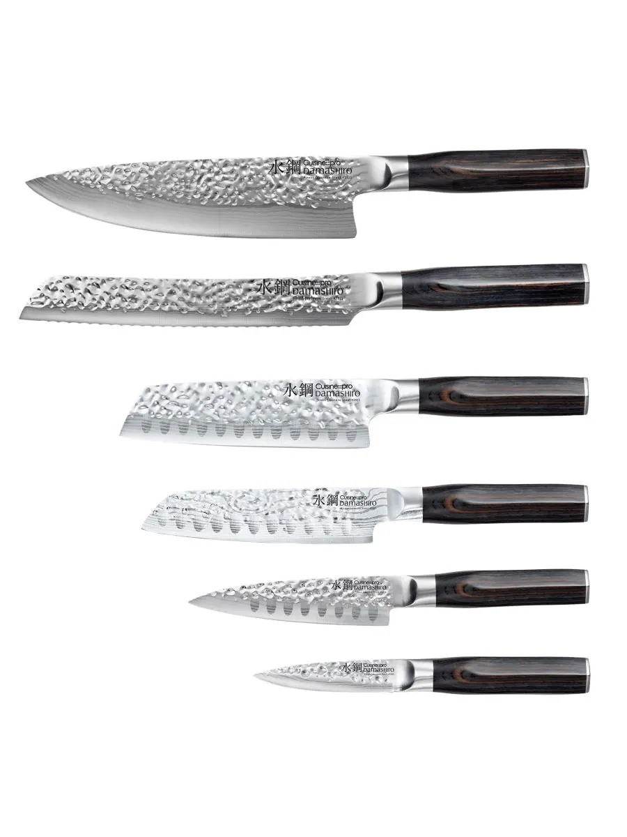 Набор блоков для ножей Damashiro Emperor Mokuzai, 7 предметов Cuisine::pro, — изображение 2 из 9, нет цвета
